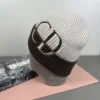 Dior Wool-Cashmere Double-Layer Winter Hat with a Dust Bag - Ref. HTDIOR0001