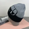 Dior Wool-Cashmere Double-Layer Winter Hat with a Dust Bag - Ref. HTDIOR0002