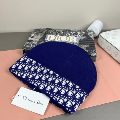 Dior Wool-Cashmere Double-Layer Winter Hat with a Dust Bag - Ref. HTDIOR0005