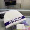 Gucci Wool-Cashmere Double-Layer Knitted Hat with Headband-Style Trim - Ref. HTGUCCI0002