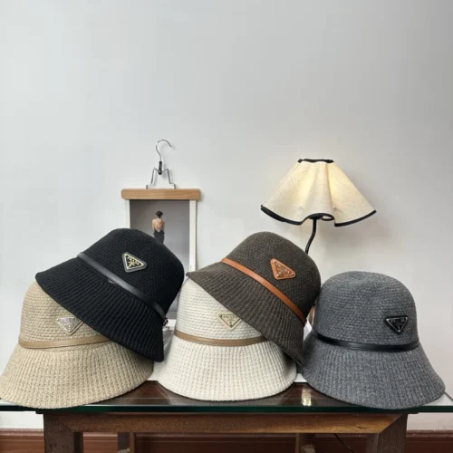 Prada Women's Bucket Hat for Casual Outdoor Styling