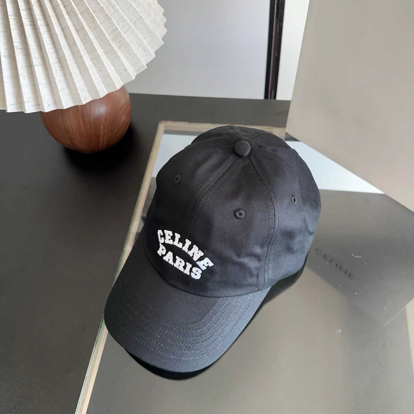 Unidentified Brand Unisex Adjustable Baseball Cap with Lettering Detail
