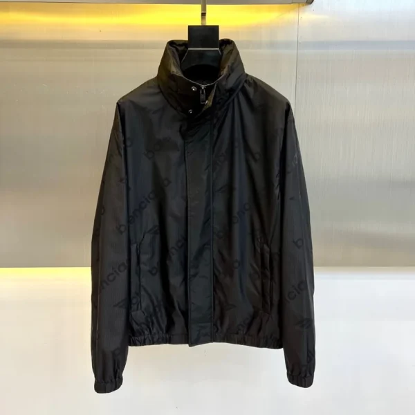 Balenciaga Men's Embroidered Jacquard Jacket
