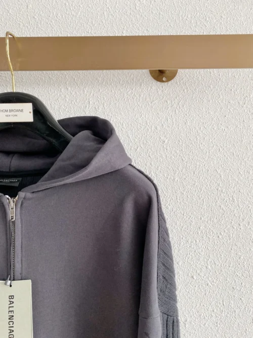 Balenciaga Men's Hooded Sweater