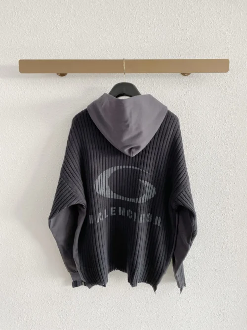 Balenciaga Men's Hooded Sweater