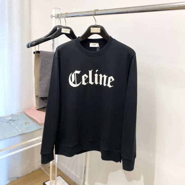 MWCELINE0004-01 Celine Men's Oversized Printed Sweatshirt - Ref. MWCELINE0004