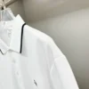 Celine Men's Embroidered 100% Cotton Polo Shirt