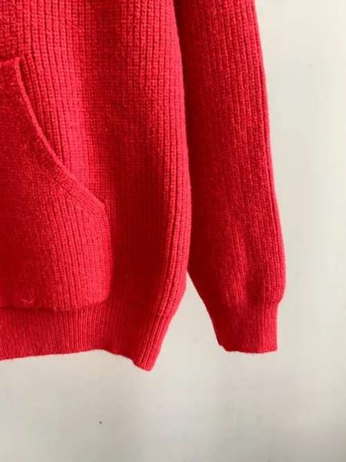 Celine Men's Jacquard Hooded Wool Sweater - Ref. MWCELINE0028