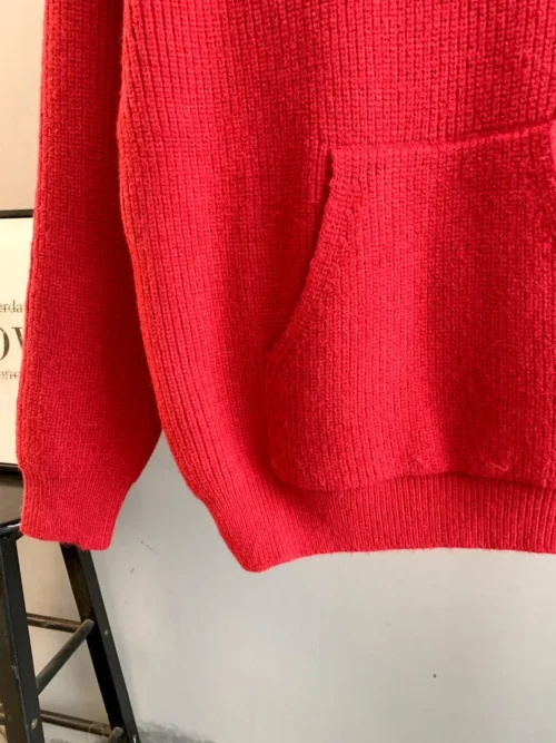 Celine Men's Jacquard Hooded Wool Sweater - Ref. MWCELINE0028