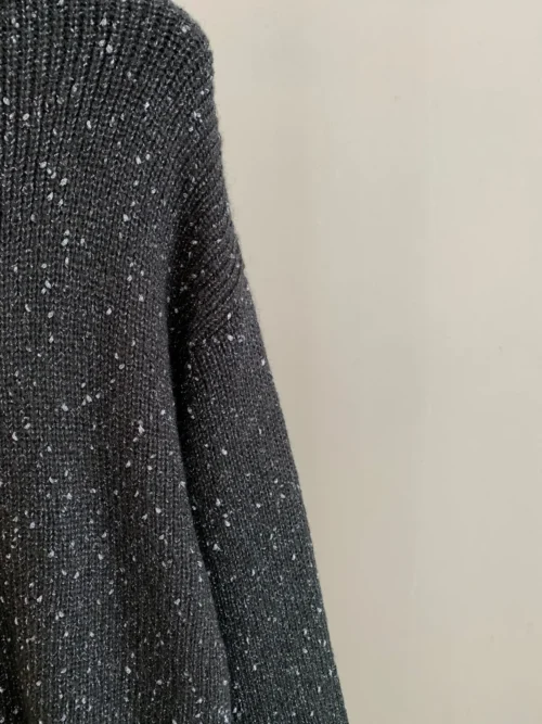 Celine Men's Crewneck Jacquard Wool Sweater - Ref. MWCELINE0029