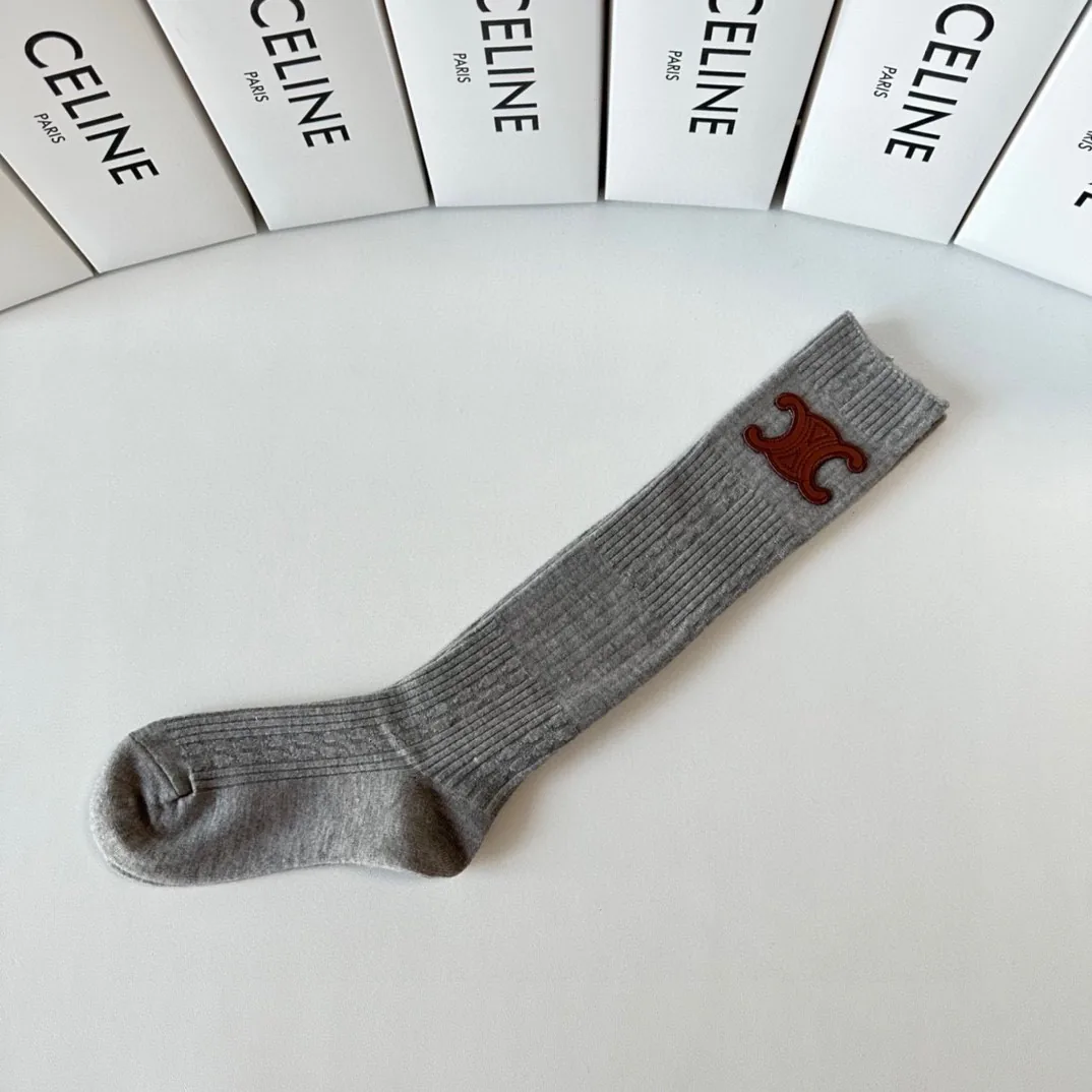 MWCELINE0043-01 Celine Men's Cashmere Socks