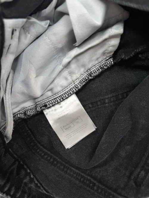 Chanel Men's Rhinestone-Embellished Denim Jeans