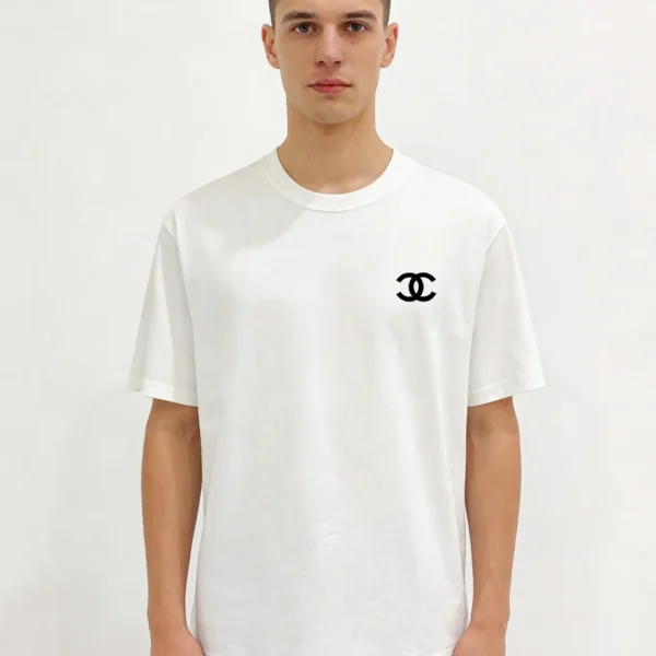 MWCHANEL0038-01 Chanel Men's Short-Sleeve Printed T-Shirt - Ref. MWCHANEL0038