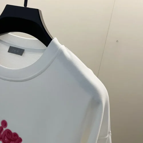 Dior Men's Crewneck Logo-Embroidered 100% Cotton Sweatshirt - Ref. MWDIOR0059