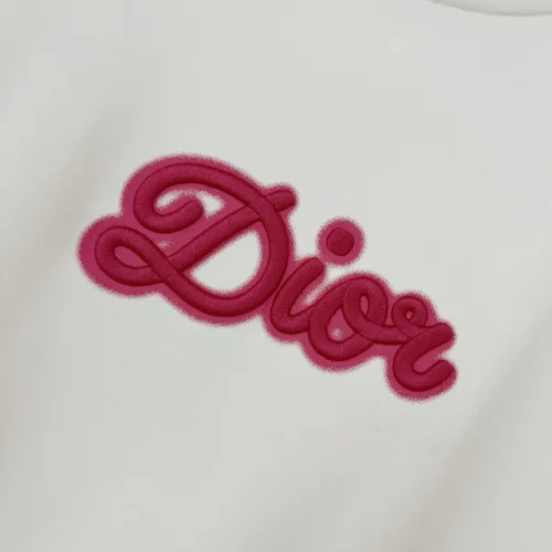 Dior Men's Crewneck Logo-Embroidered 100% Cotton Sweatshirt - Ref. MWDIOR0059