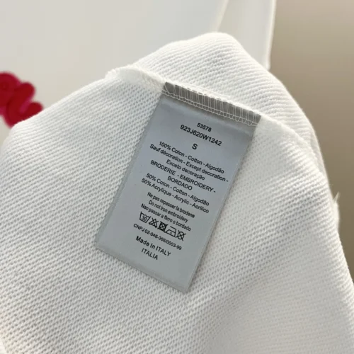 Dior Men's Crewneck Logo-Embroidered 100% Cotton Sweatshirt - Ref. MWDIOR0059