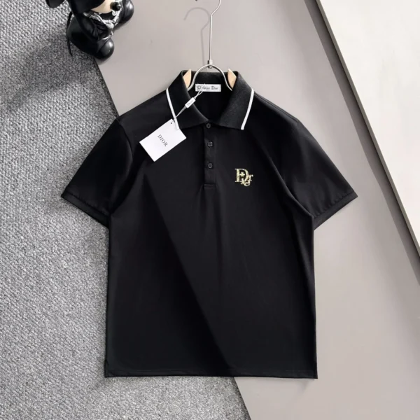 Dior Men's Short-Sleeve Jacquard Polo Shirt - Ref. MWDIOR0099