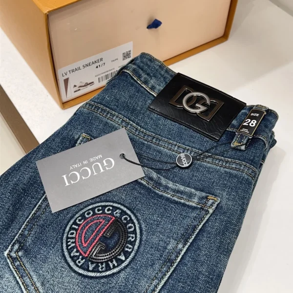 MWGUCCI0043-01 Gucci Men's Denim Jeans - Ref. MWGUCCI0043