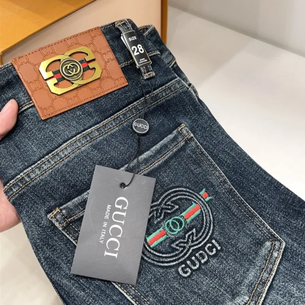 MWGUCCI0044-01 Gucci Men's Denim Jeans - Ref. MWGUCCI0044