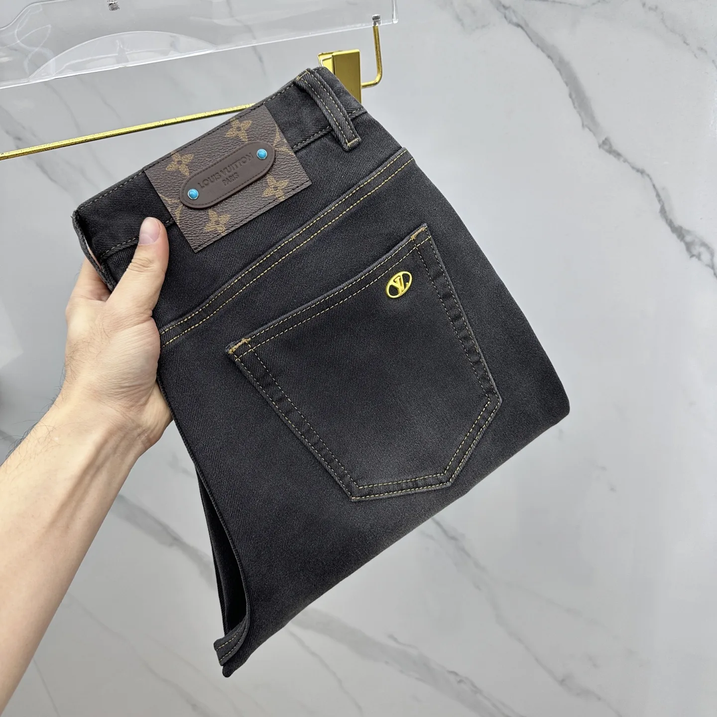 Louis Vuitton Men's Denim Jeans - Ref. MWLV0059