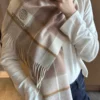 Burberry Men's Soft-Touch Scarf for Autumn and Winter - Ref. SCBURBERRY0013