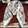 Chanel Scarf with a Combination of Graphic CC Logo Motifs - Ref. SCCHANEL0067