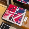 Chanel Reversible 18-Momme Silk Twill Square Scarf - 90 x 90 cm - SCC2517 - Ref. SCCHANEL0091