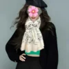Chanel Printed Shawl for Layered Styling - Ref. SCCHANEL0146