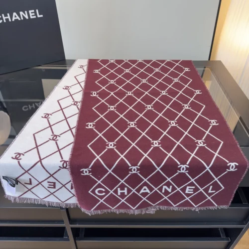 Chanel Diamond-Pattern Scarf and Shawl - Ref. SCCHANEL0215