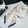 Chanel Twilly-Style Narrow Scarf for Versatile Accessory Styling - Ref. SCCHANEL0261