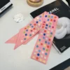 Chanel Twilly-Style Narrow Scarf for Versatile Accessory Styling - Ref. SCCHANEL0264