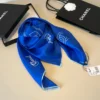 Chanel 100% Silk Square Scarf with No. 5 Perfume Motif - 90 x 90 cm - Ref. SCCHANEL0287
