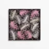 Chanel 100% Silk Feather-Motif Square Scarf - 90 x 90 cm - Ref. SCCHANEL0294