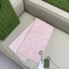 Gucci 100% Cashmere Gradient GG Jacquard Shawl - 45 x 200 cm - Ref. SCCOACH0002