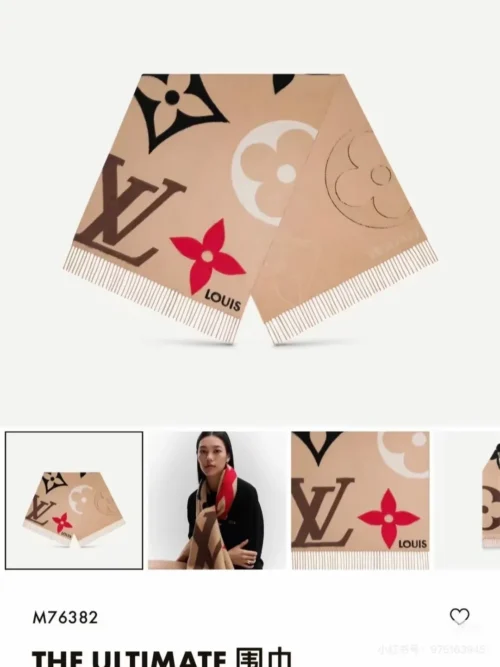 Coach Unisex Cashmere Knitted Scarf for Autumn and Winter