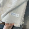 Dior Blush Pink Diamond-Jacquard Square Scarf and Shawl