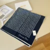 Dior 100% Silk Twill Printed Square Scarf with Hand-Rolled Edges - 90 x 90 cm - Ref. SCDIOR0025