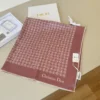 Dior 100% Silk Twill Printed Square Scarf with Hand-Rolled Edges - 90 x 90 cm - Ref. SCDIOR0029