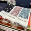 Dior Cashmere Long Scarf and Shawl with Signature Motifs - Ref. SCDIOR0064