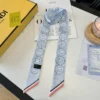 Fendi Twilly-Style Narrow Scarf for Hair and Handbag Styling - Ref. SCFENDI0006