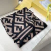 Fendi Unisex Cashmere Knitted Scarf with a Soft Finish - Ref. SCFENDI0011