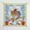 Fendi Reversible 18-Momme Silk Twill Square Scarf - 90 x 90 cm - SFD2604 - Ref. SCFENDI0021