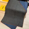 Fendi Contrasting-Sides 70% Cashmere 30% Silk Square Scarf - 140 x 140 cm - RFD2507 - Ref. SCFENDI0031