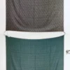 Fendi Contrasting-Sides 70% Cashmere 30% Silk Square Scarf - 140 x 140 cm - RFD2507 - Ref. SCFENDI0032