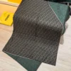 Fendi Contrasting-Sides 70% Cashmere 30% Silk Square Scarf - 140 x 140 cm - RFD2507 - Ref. SCFENDI0032