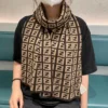 Fendi Unisex Cashmere Knitted Scarf with a Soft Finish - Ref. SCFENDI0039