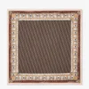 Fendi 100% Silk Square Scarf with FF, Baguette and Peekaboo Motifs - 90 x 90 cm - Ref. SCFENDI0050