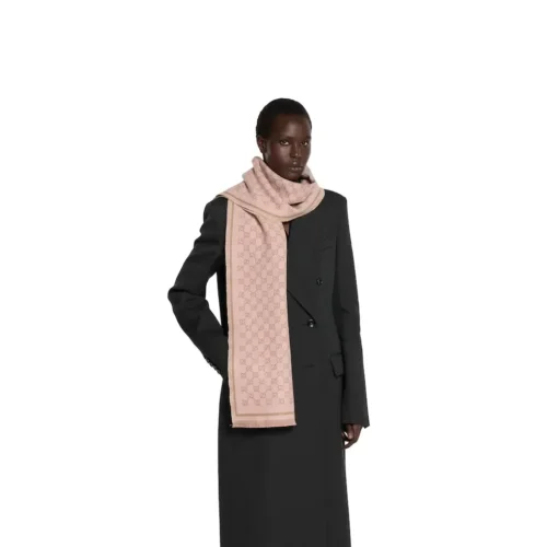 Gucci Reversible 100% Wool Scarf with Contrasting Sides - 47 x 180 cm - RGC2524 - Ref. SCGUCCI0022