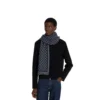 Gucci Reversible 100% Wool Scarf with Contrasting Sides - 47 x 180 cm - RGC2524 - Ref. SCGUCCI0023
