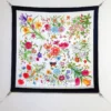 Gucci Allover Floral Reversible 18-Momme Silk Twill Square Scarf - 90 x 90 cm - SGC2510 - Ref. SCGUCCI0031